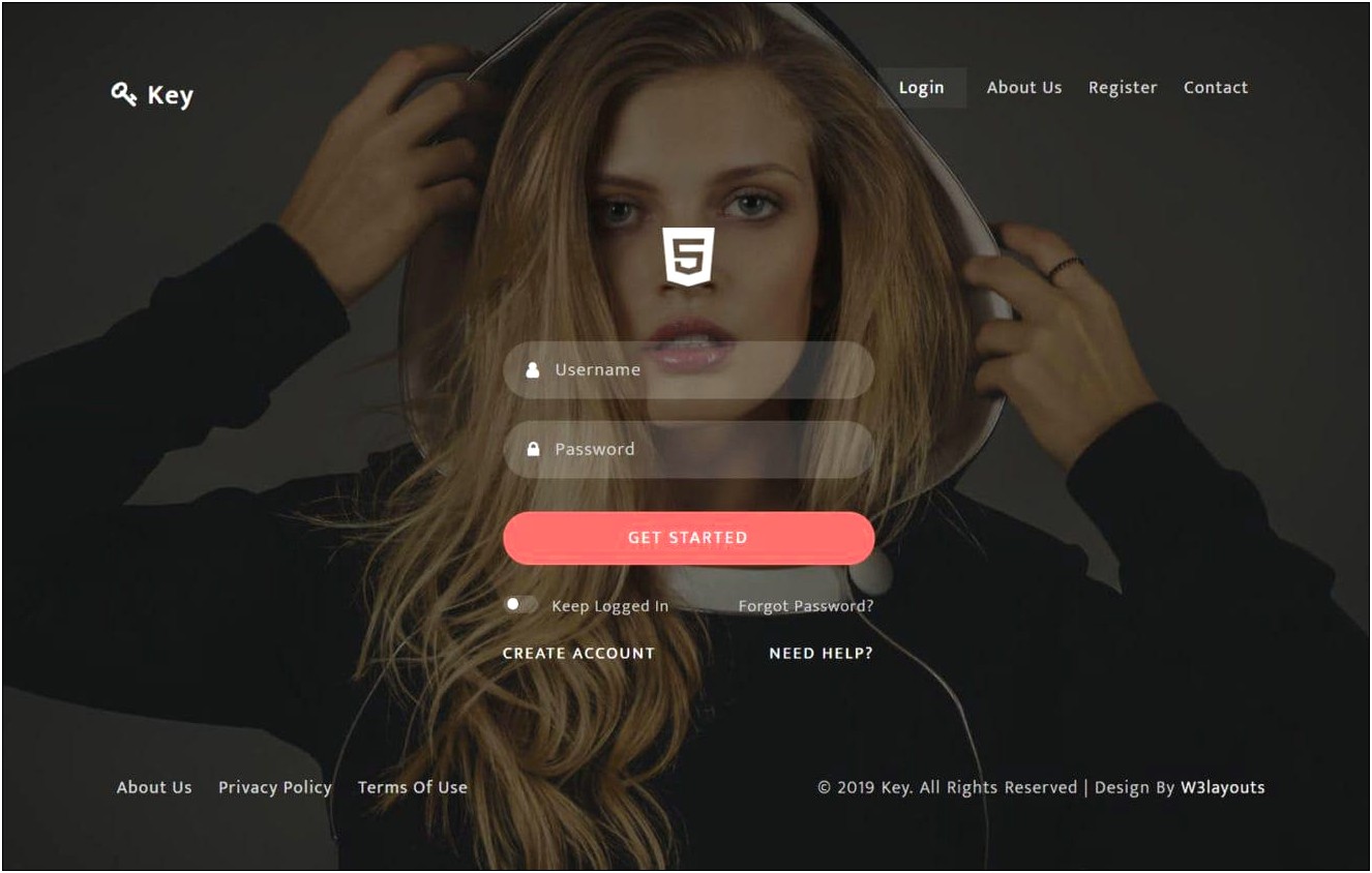 Login Template Free Download In Php