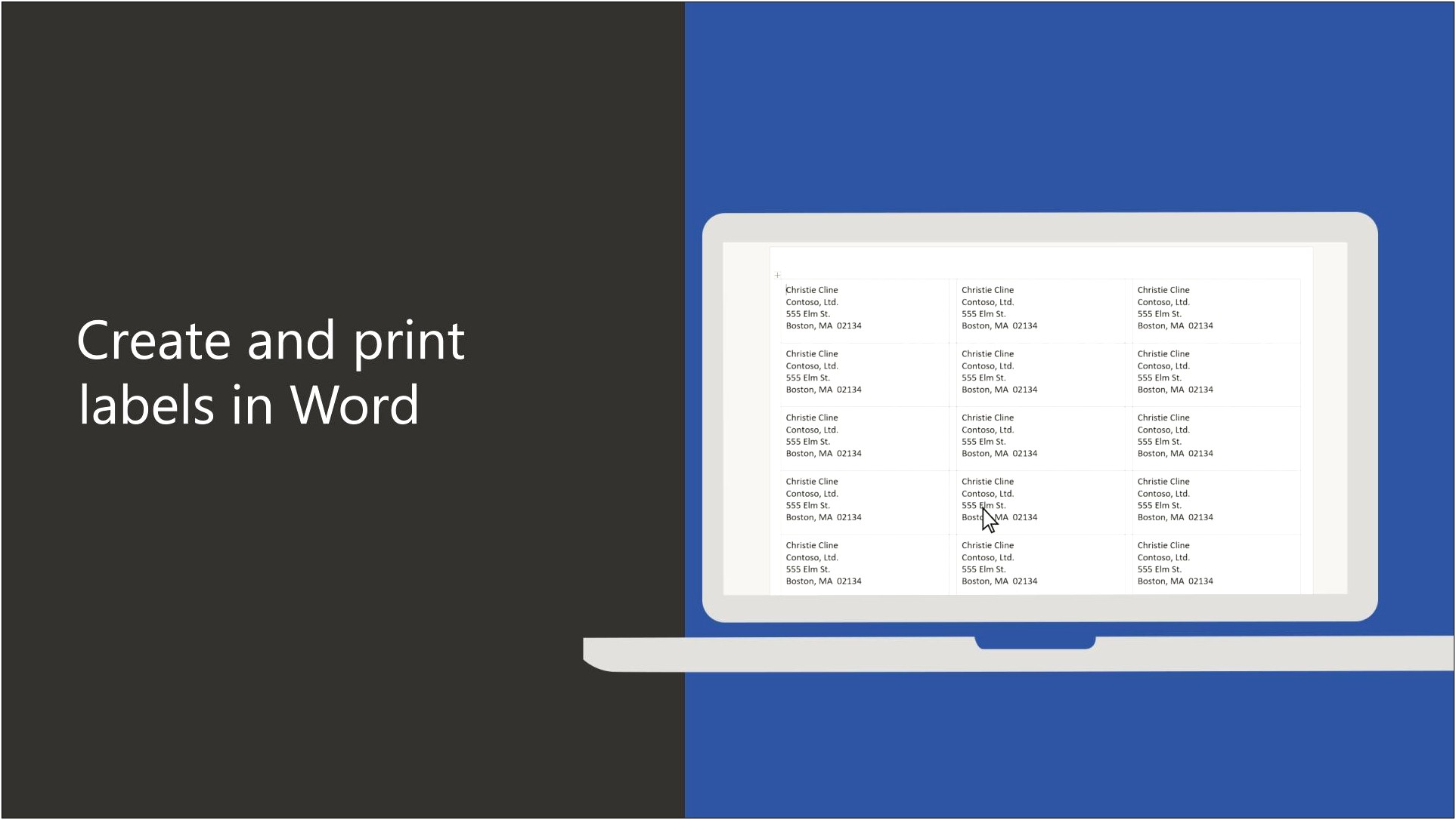 Mailing Label Templates In Microsoft Word