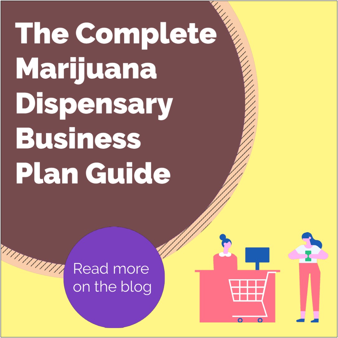 Marijuana Bakery Business Plan Template Free