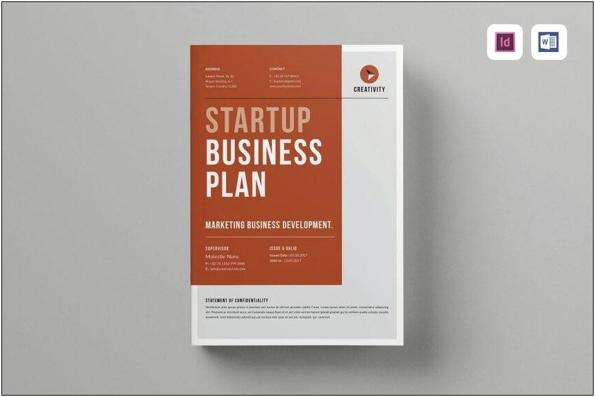 Marketing And Advertising Business Plan Templates