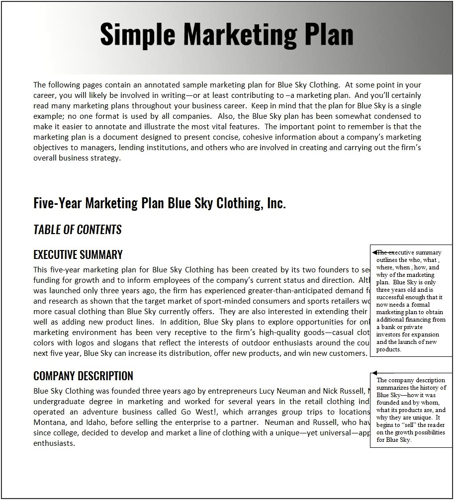 Marketing Gost Plan Template Filetype Doc