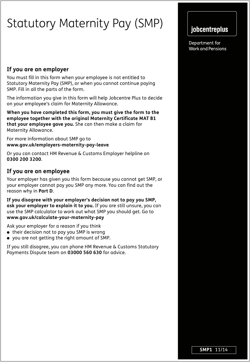 Maternity Letter To Employer Template Uk