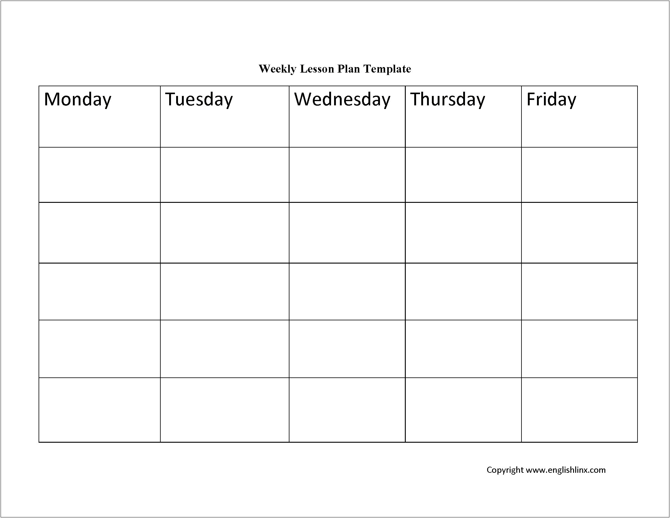 Math Small Group Lesson Plan Template