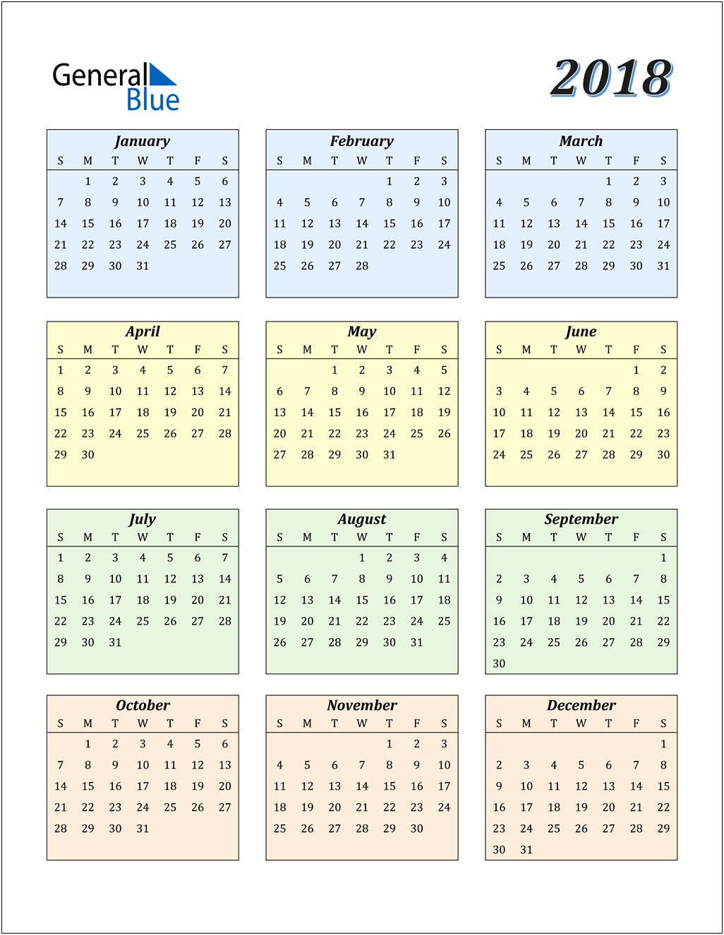 May 2018 Calendar Template For Word