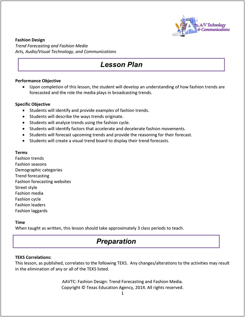 Media Plan Template For Classroom Lesson