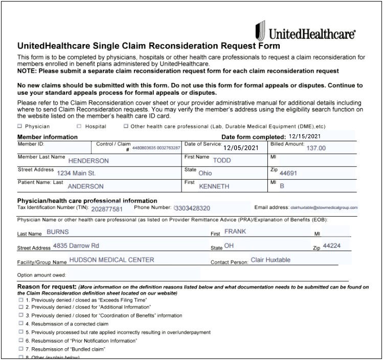 Medical Billing Inn Appeal Letter Template