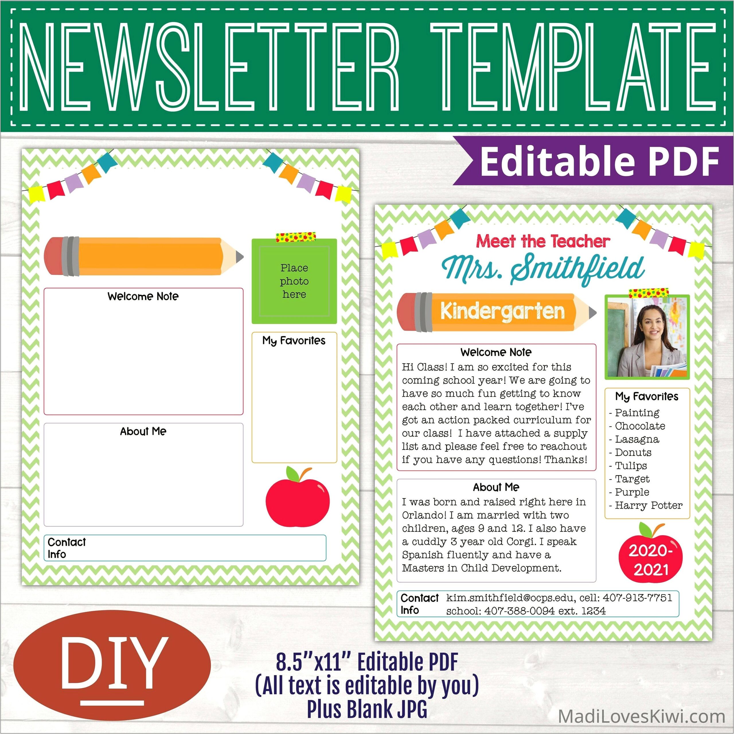 Meet The Teacher Letter Template Pdf