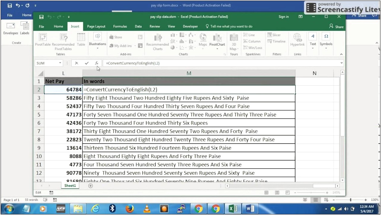 Merge Excel Data Into Word Template Vba
