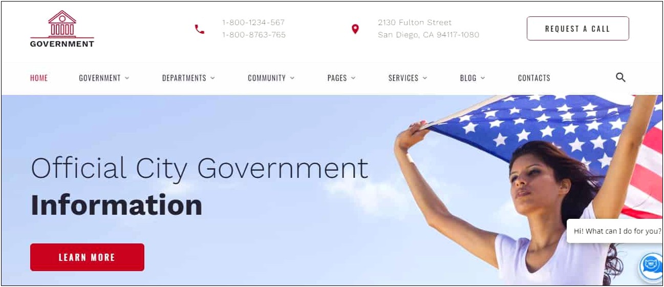 Miata Political Html5 Template Free Download