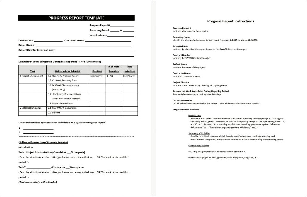 Microsoft Office Report Templates For Word 2003