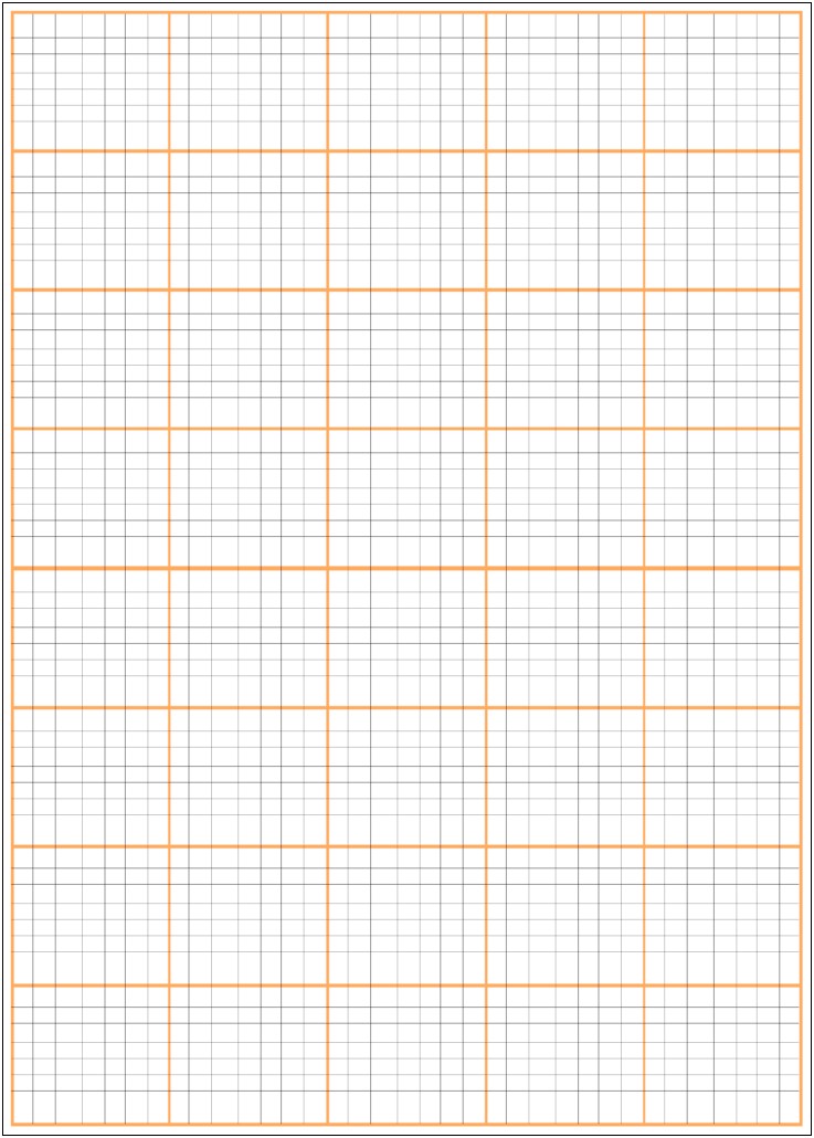 Microsoft Office Word Graph Paper Template