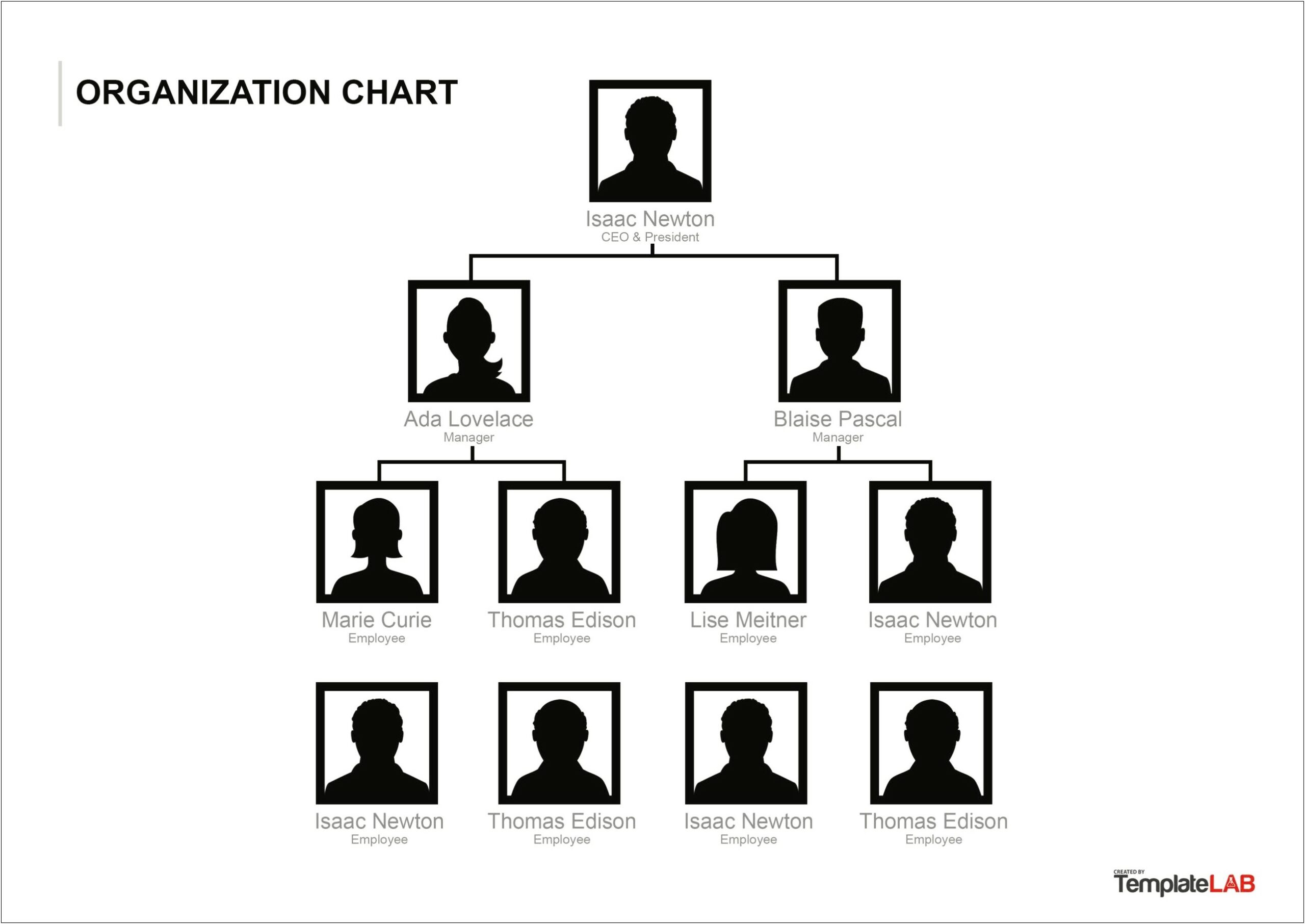 Microsoft Office Word Organization Chart Template