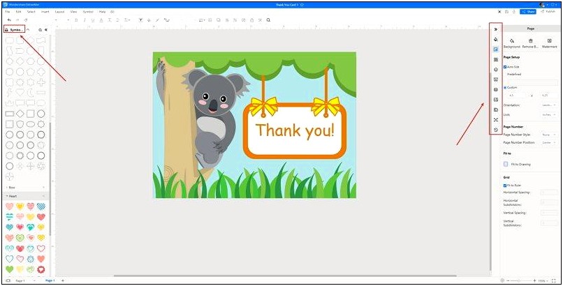 Microsoft Office Word Thank You Card Templates