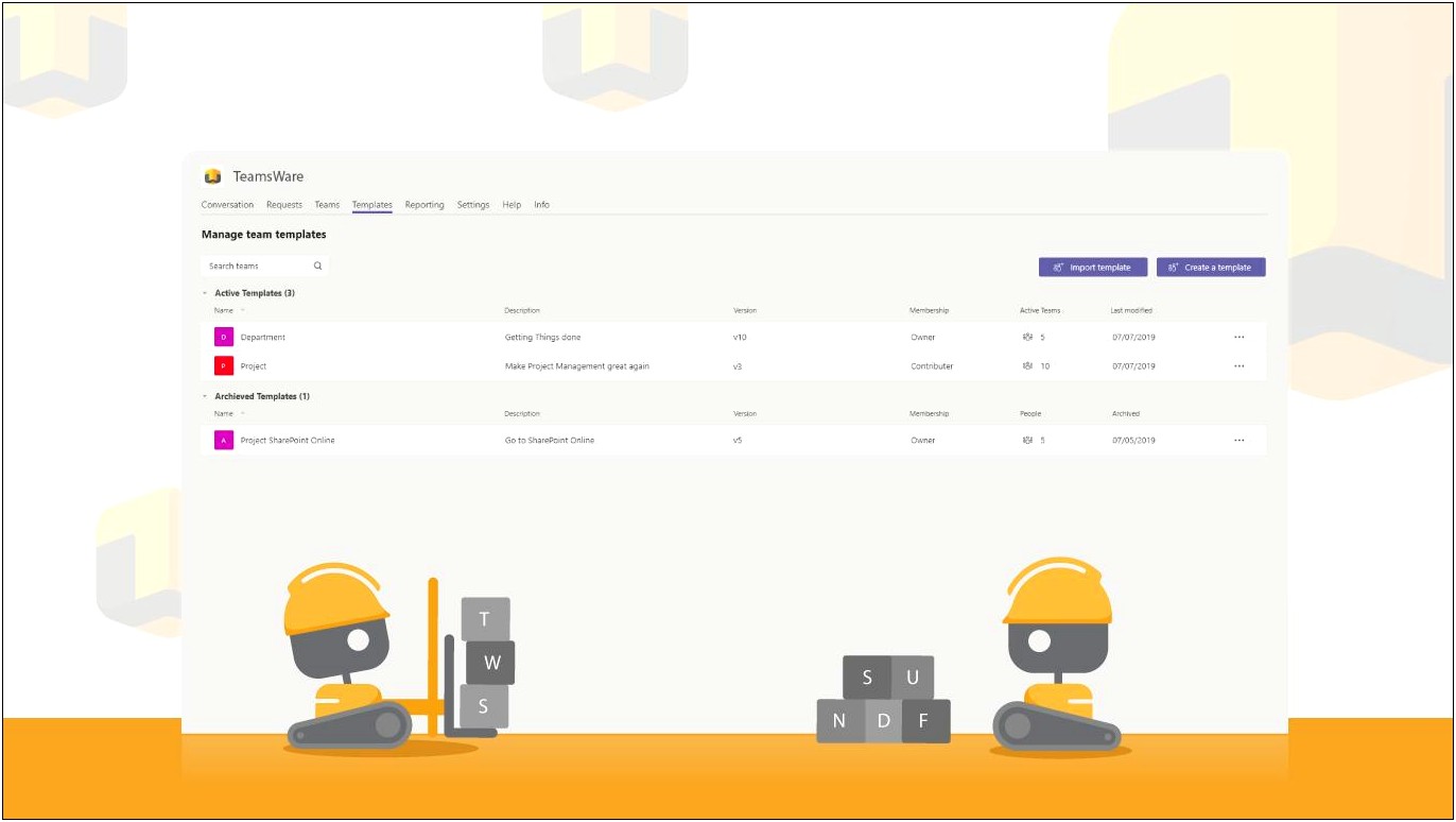 Microsoft Project Plan Import Export Template