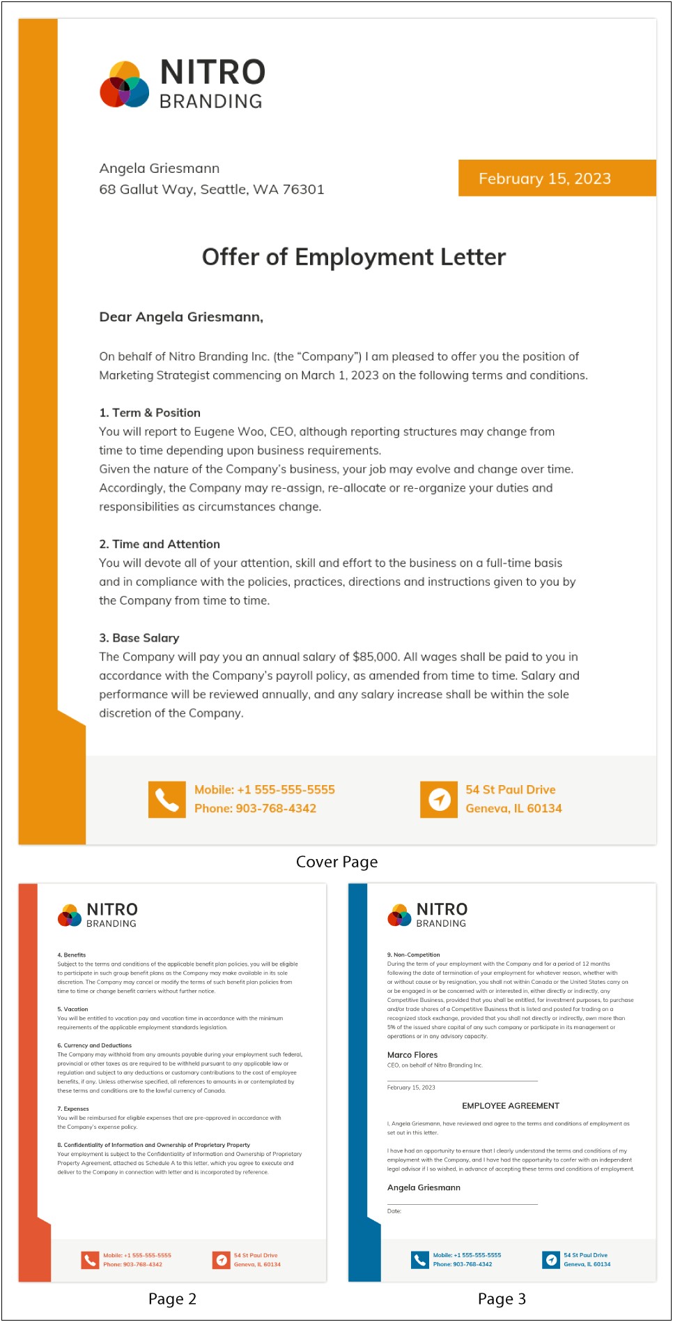 Microsoft Word 2007 Business Letter Template