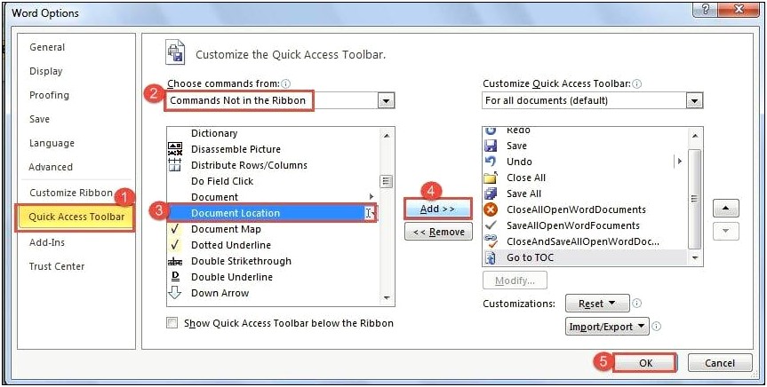 Microsoft Word Adding Path To Template Directory
