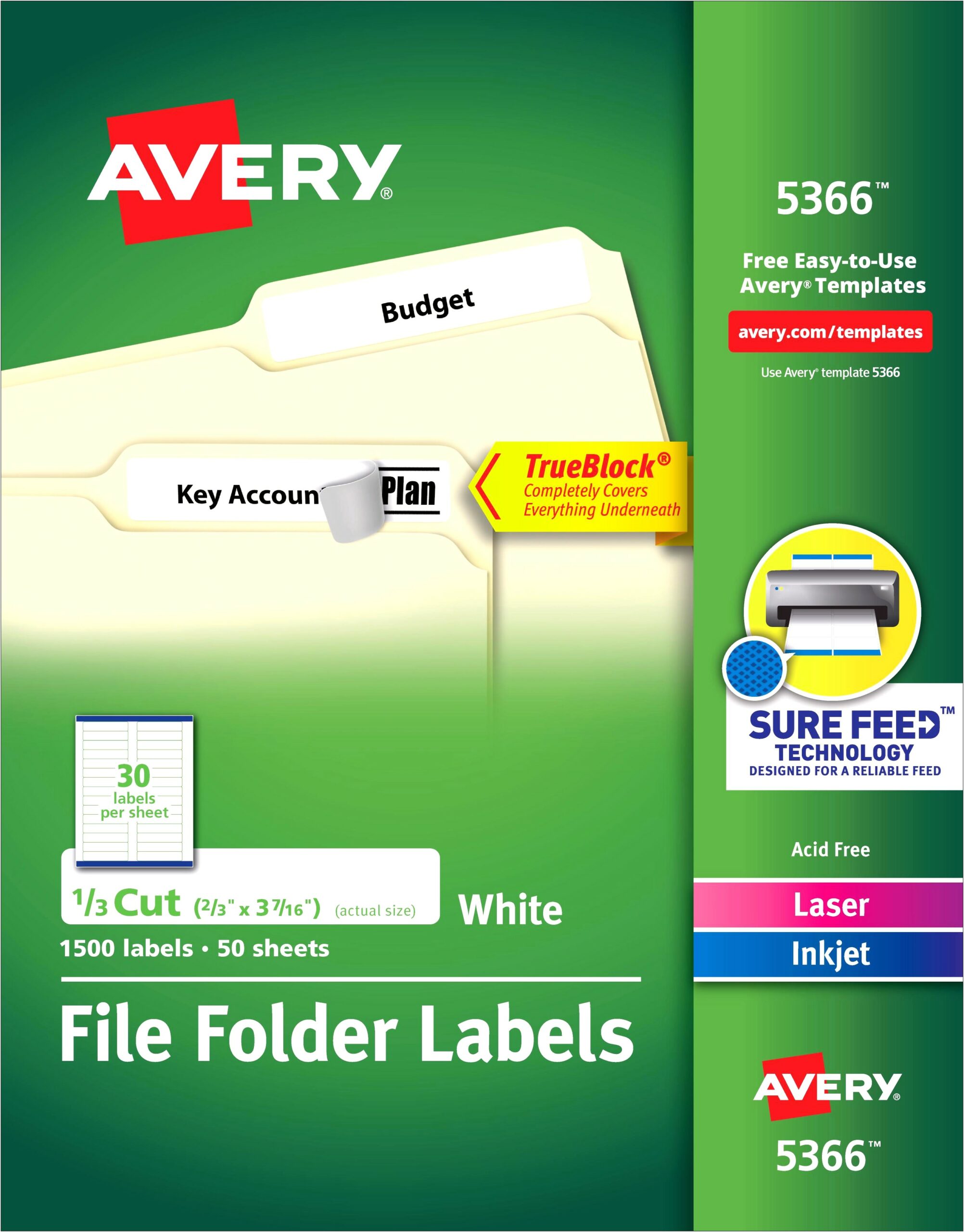 Microsoft Word Avery Label Template 5366