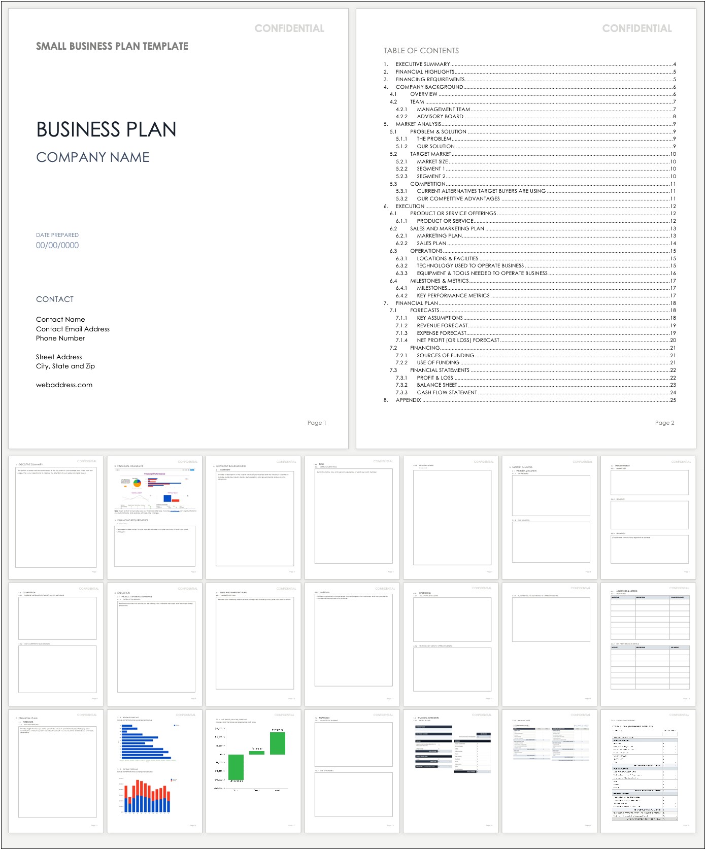 Microsoft Word Business Plan Template For Mac