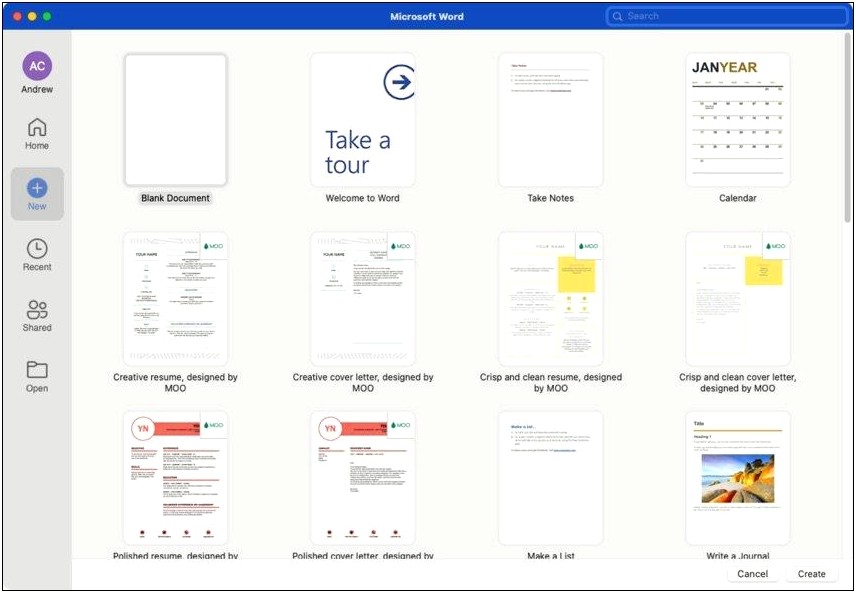 Microsoft Word Create Template From Existing Document