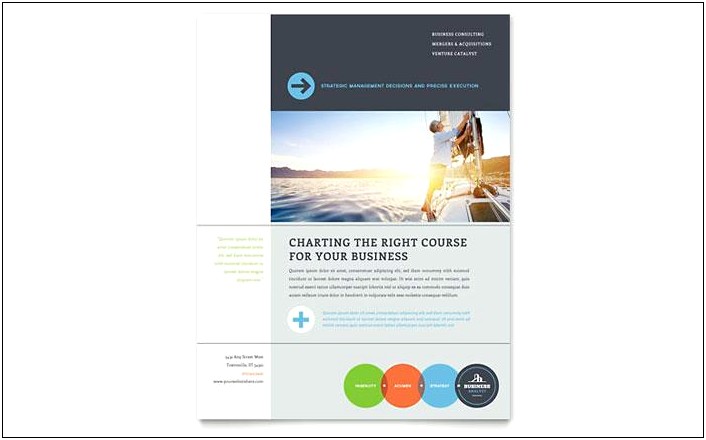 Microsoft Word Flyer Template Image Placeholder