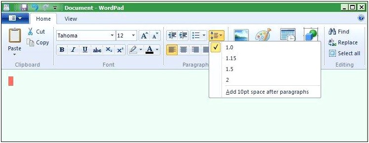 Microsoft Word Note Pad Text Format Template