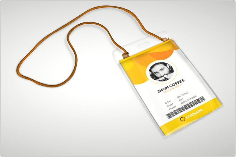 Microsoft Word Photo Id Badge Template