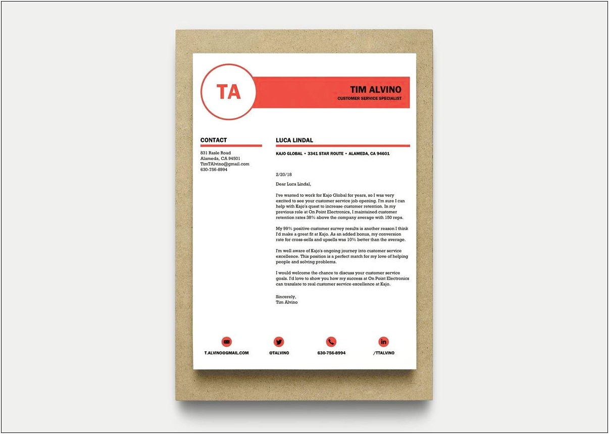 Microsoft Word Professional Cover Letter Templates