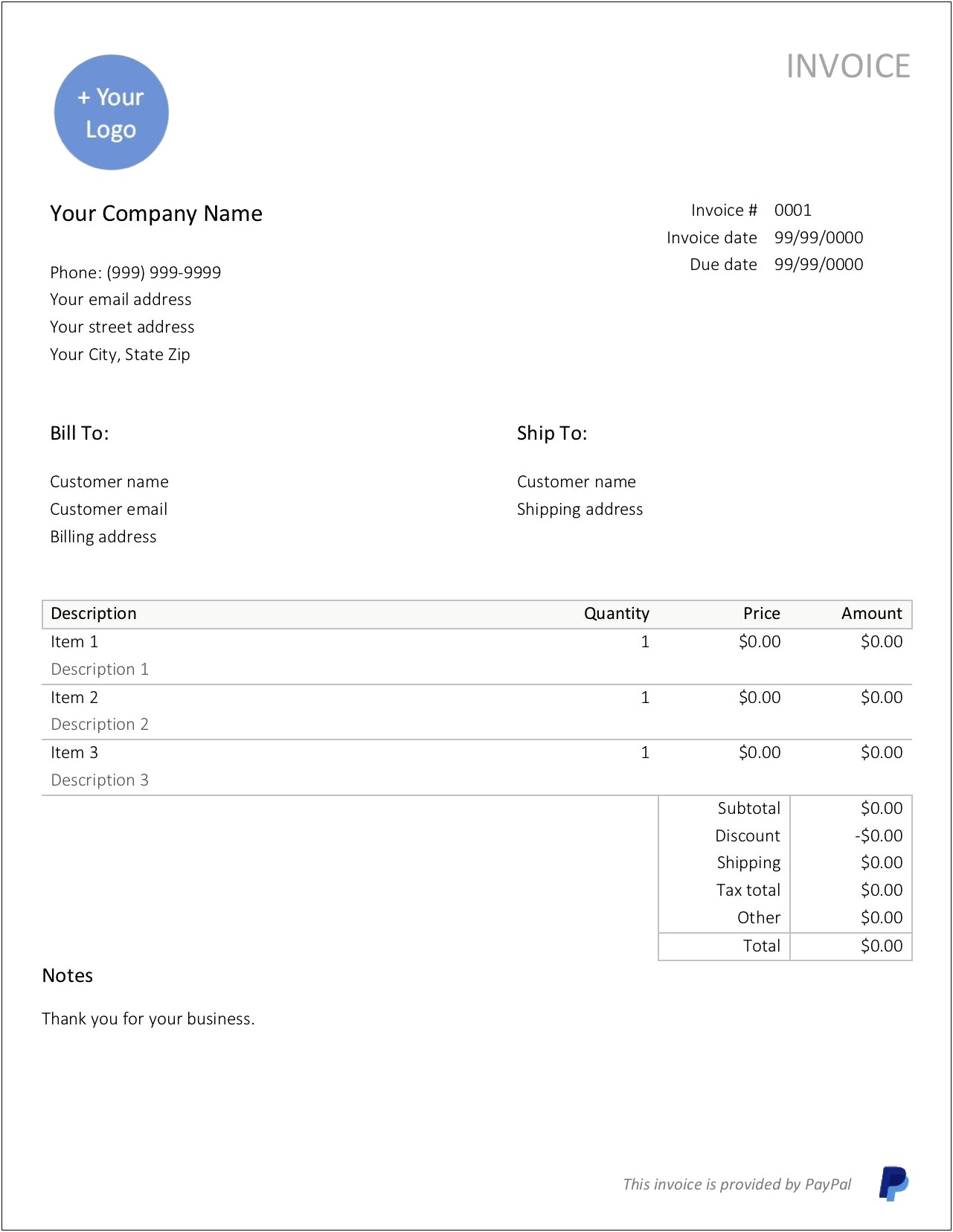 Microsoft Word Provides Templates For Invoice Sheets