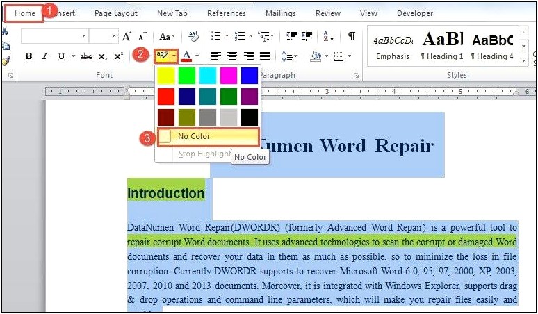 Microsoft Word Template Can't Select Text Box