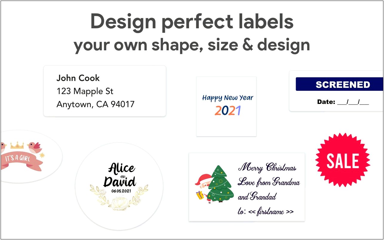 Microsoft Word Template For Shipping Labels