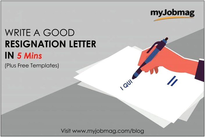 Microsoft Word Templates For Resignation Letters