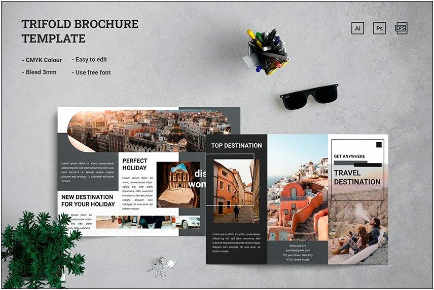 Microsoft Word Templates For Travel Brochure