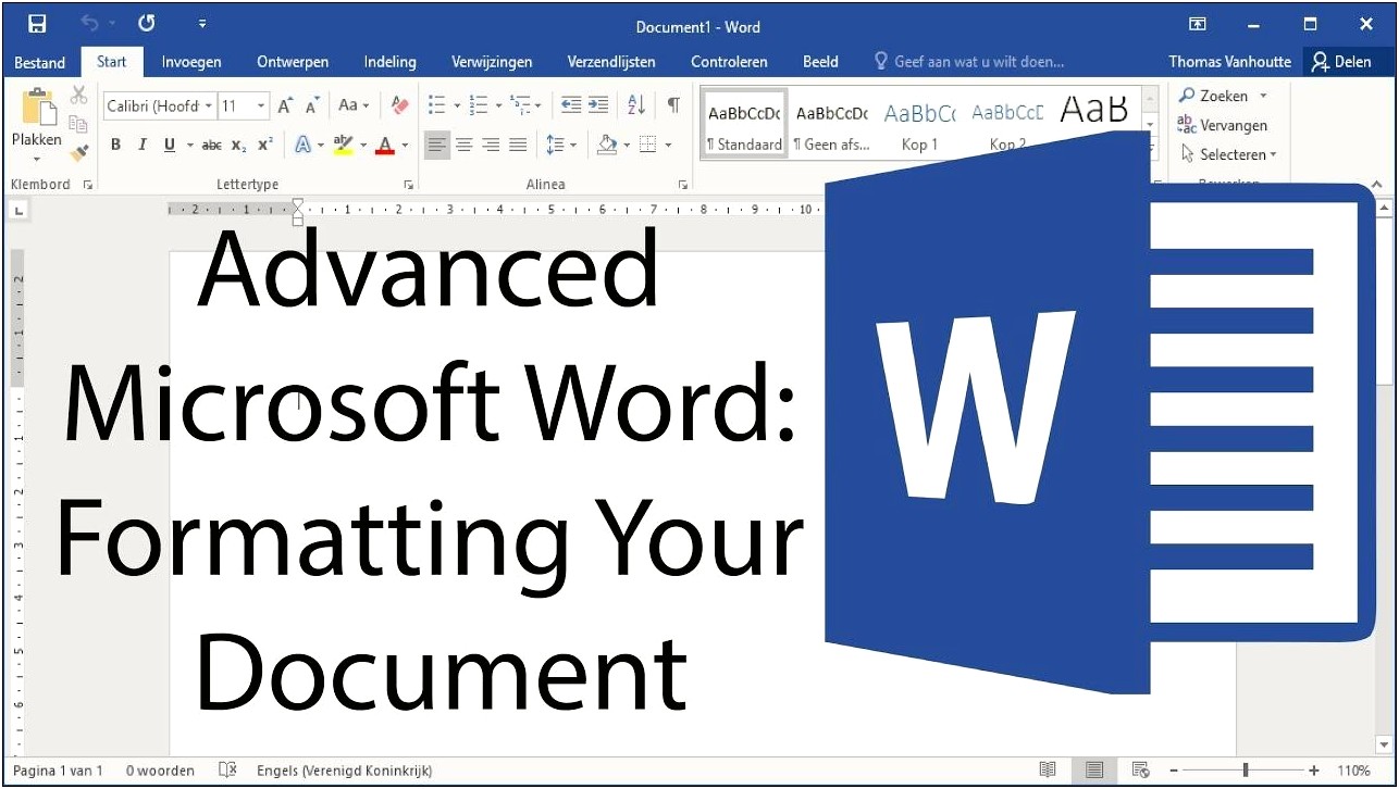 Microsoft Word Test Template You Tube Prove It