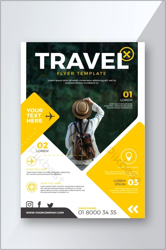 Microsoft Word Travel Brochure Template Free