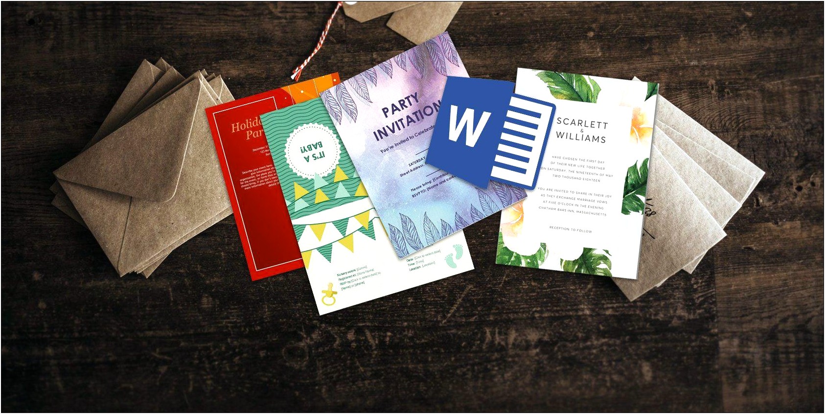 Microsoft Word Wedding Invitation Envelope Template