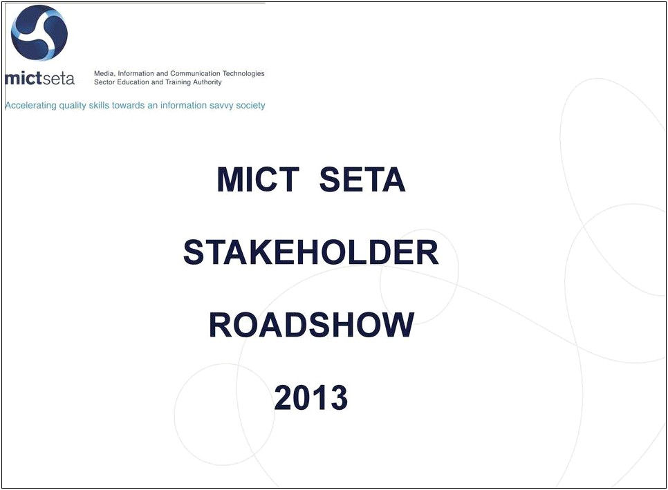 Mict Seta Workplace Skills Plan Template