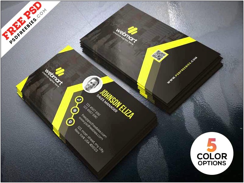 Mobile Business Card Template Free Download