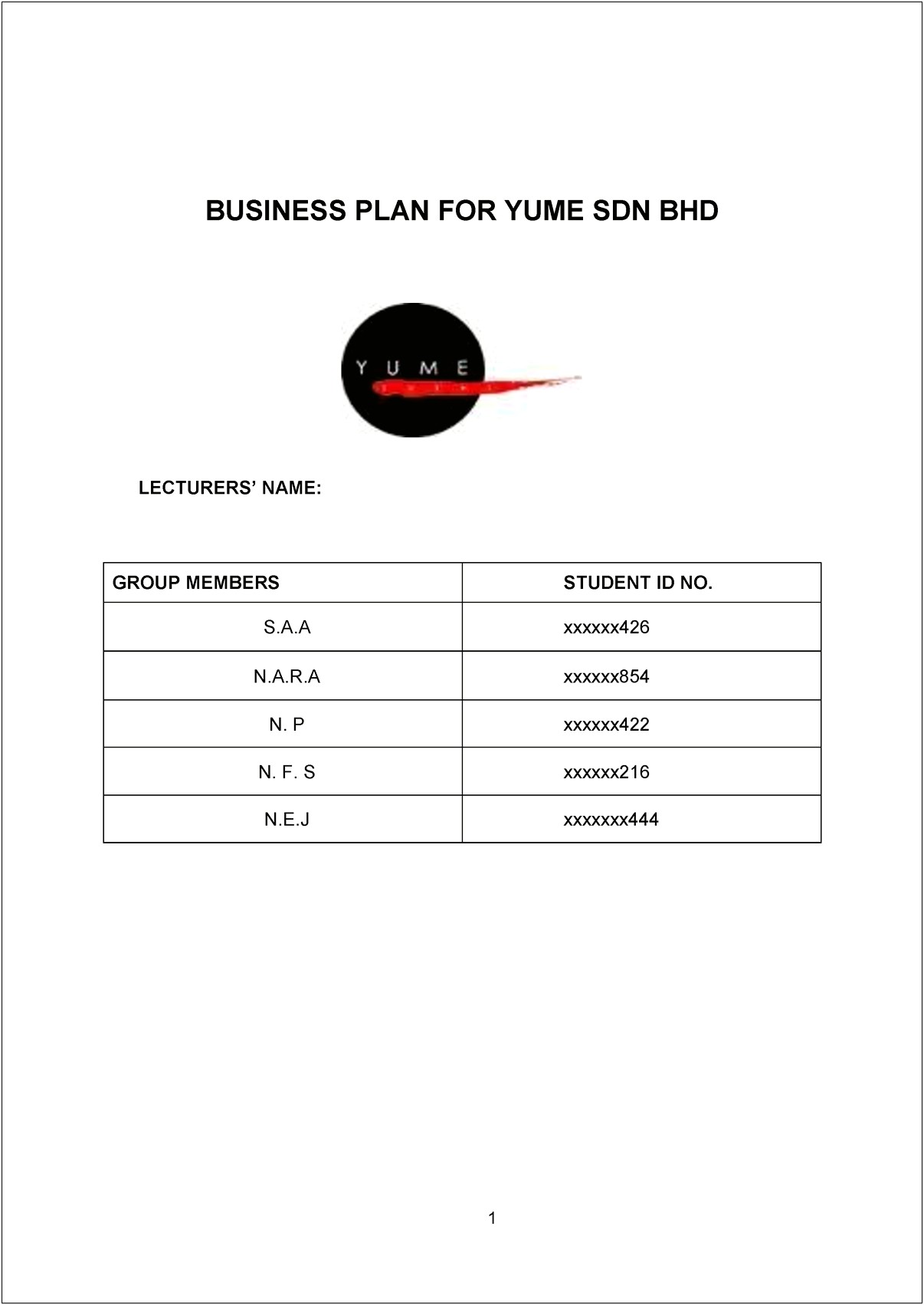 Mobile Home Park Business Plan Template