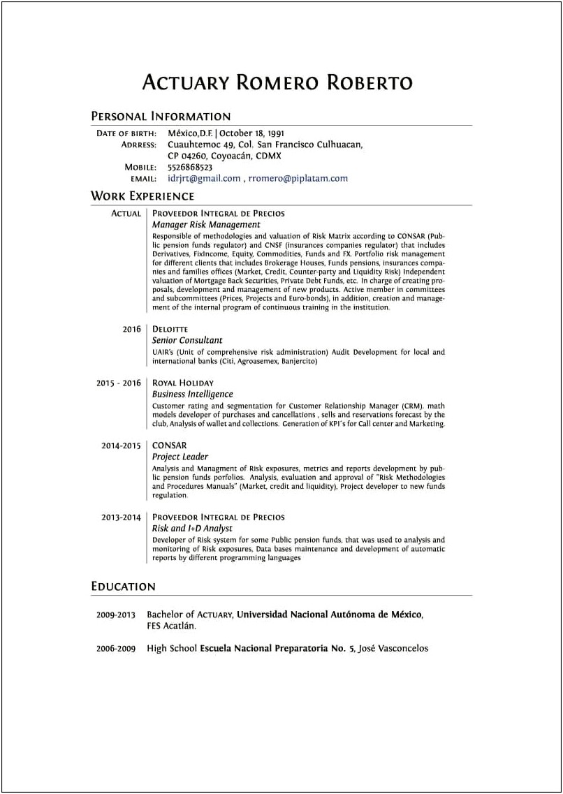 Modern Classic Cover Letter Template Latex