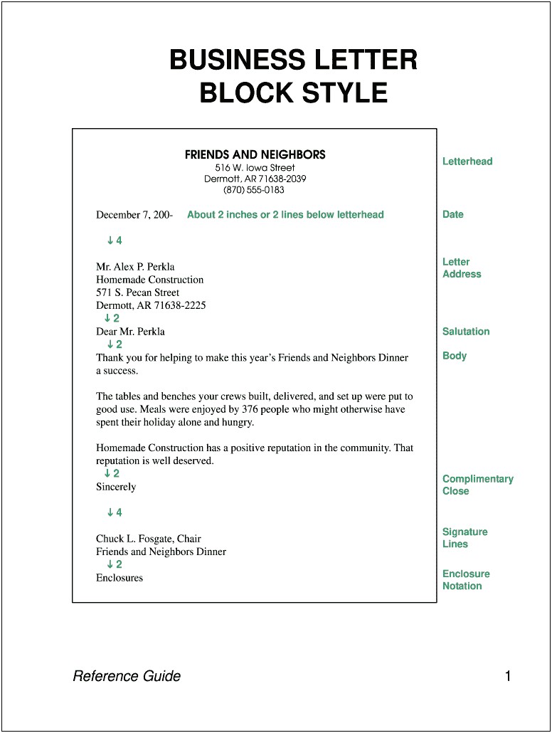 Modified Block Format Template Microsoft Word