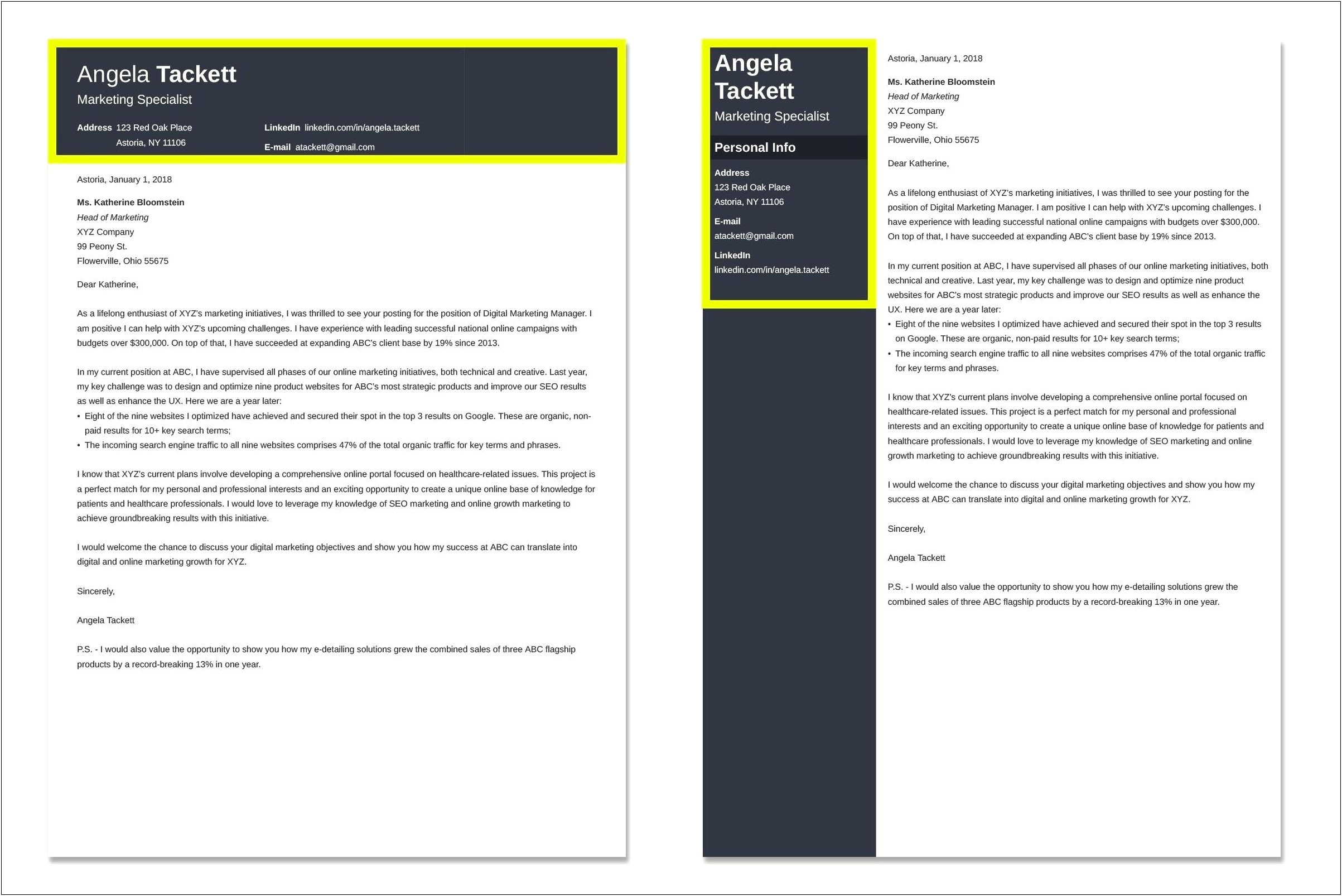 Monster Free Cover Letter Template Retail