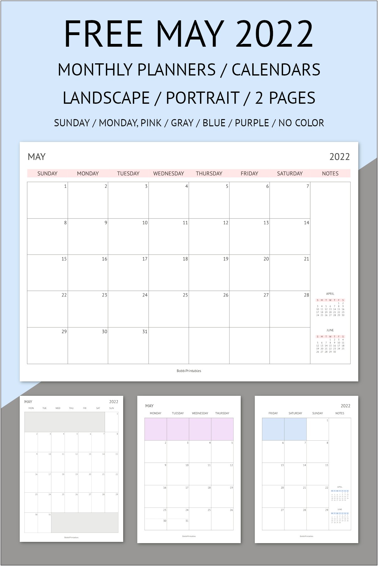 Monthly Weekly Planning Calendar Excel Templates