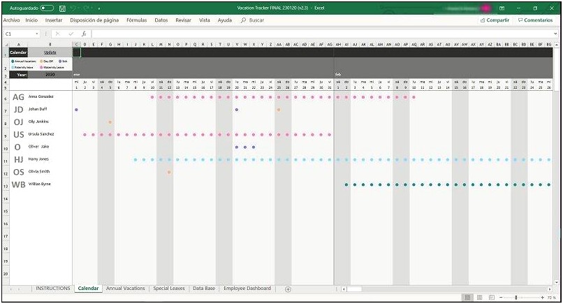 Monthly Work Schedule Template Free Download