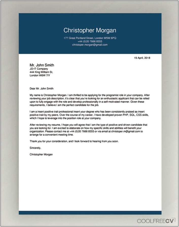 Motivation Letter For University Application Template