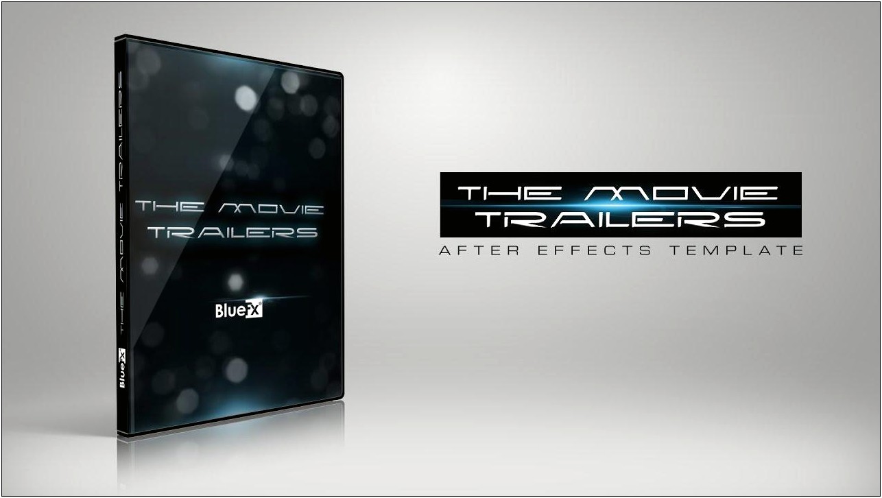 Movie Trailer Template After Effects Project Download