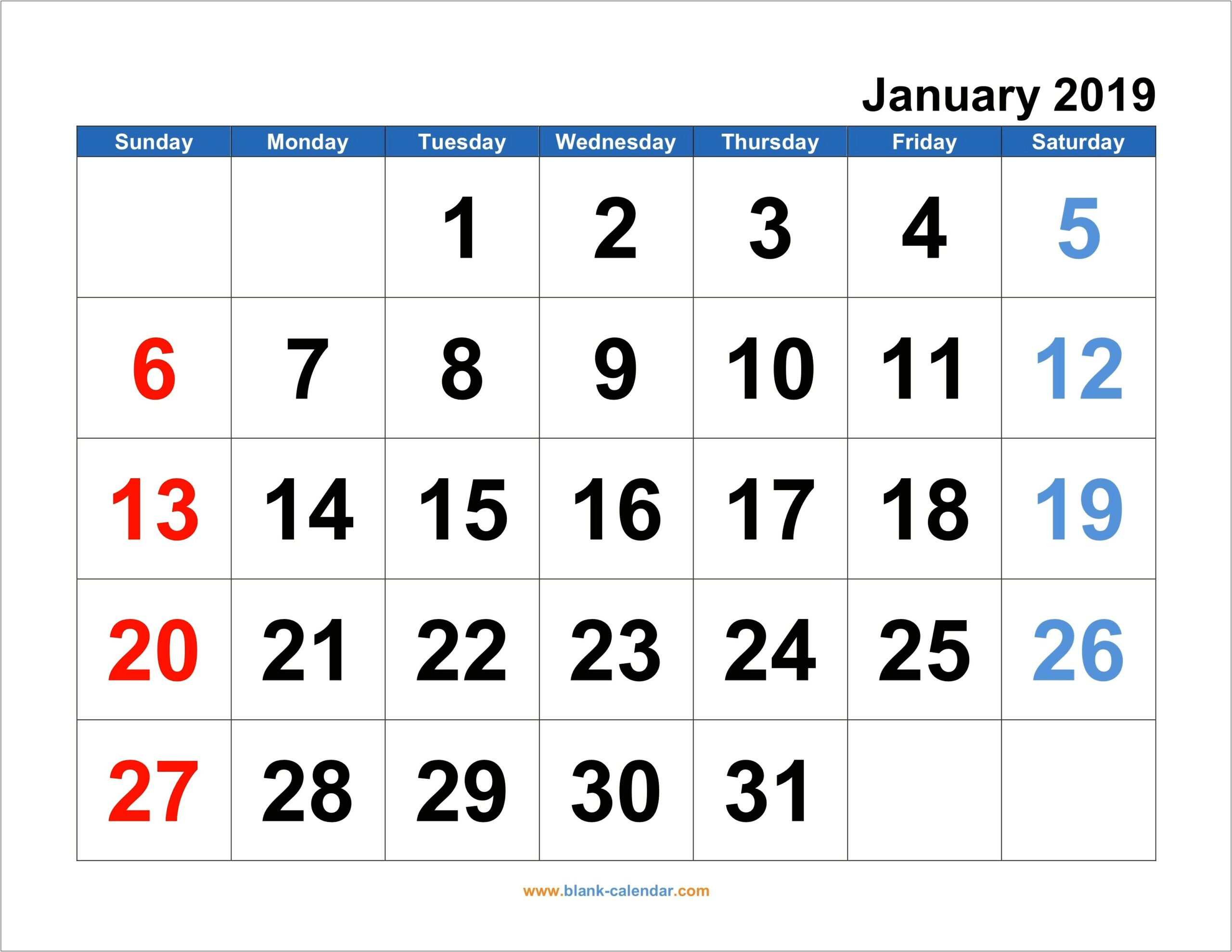 Ms Word 12 Month Calendar Template