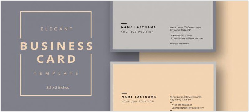 Ms Word 2013 Business Card Template