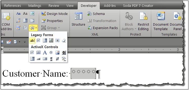 Ms Word 7 New Template For Document