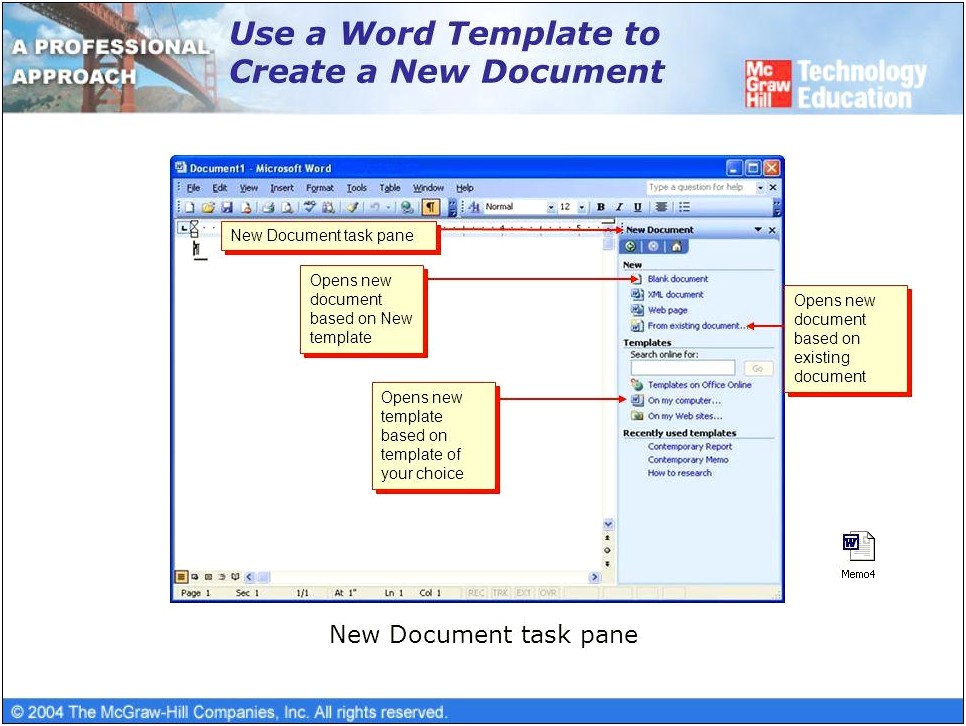 Ms Word Add Template To Existing Document