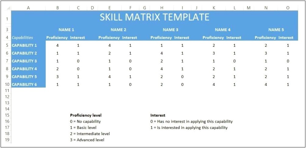 Ms Word Free Personnel Team Template